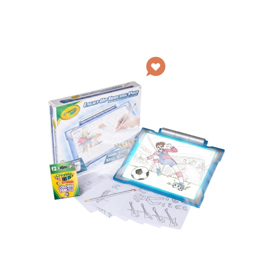 Crayola Light Up Tracing Pad Blue — The Lovin Sisters